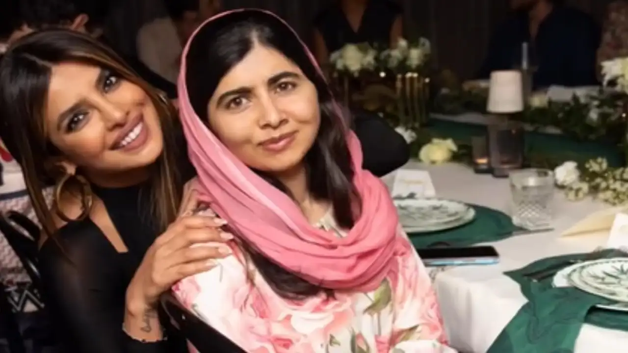 INSIDE PICS from Priyanka Chopra's date night with Nick at her restaurant; Malala, Joe pose in VIDEO Priyanka Chopra