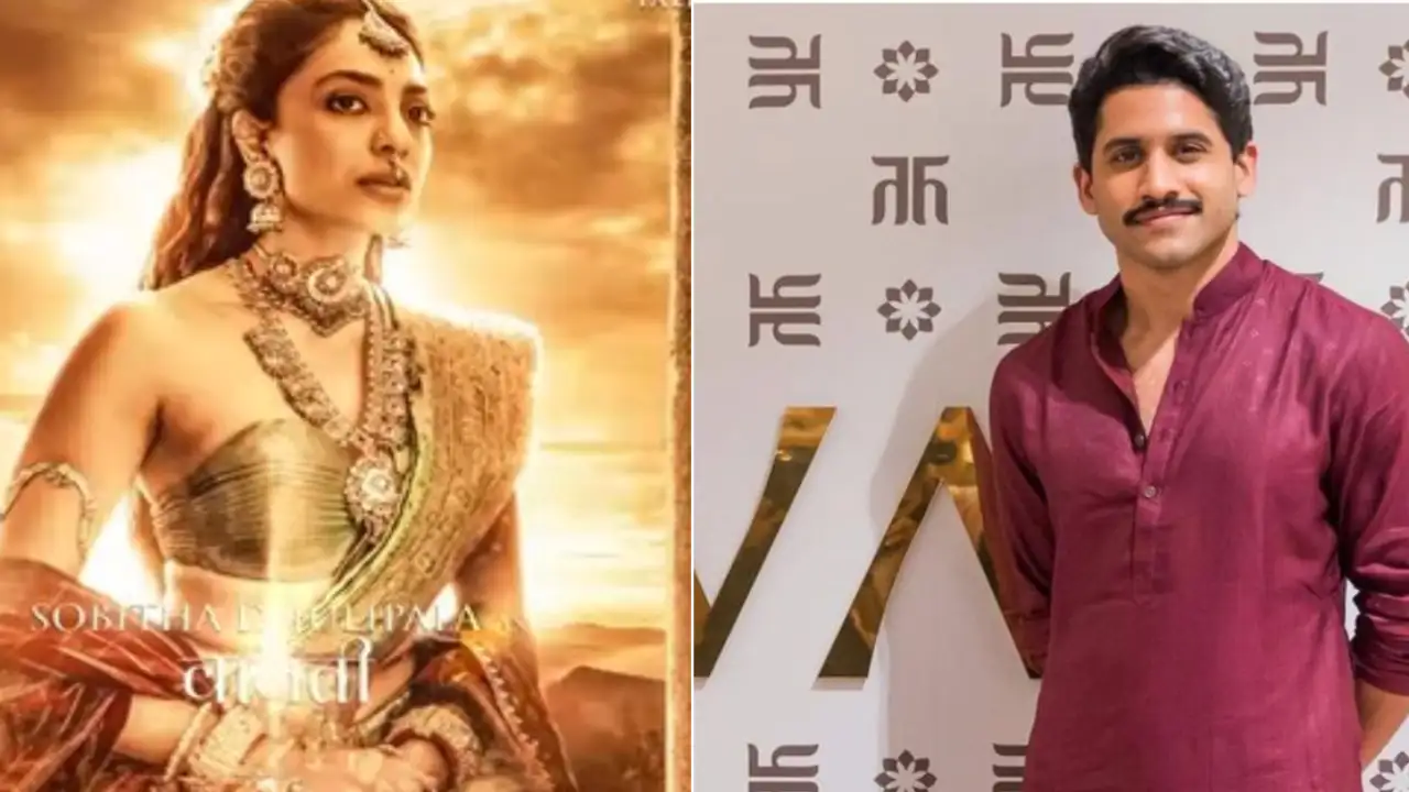 Naga Chaitanya REACTS to Sobhitha Dhulipala's Ponniyin Selvan Naga Chaitanya and Sobhitha Dhulipala