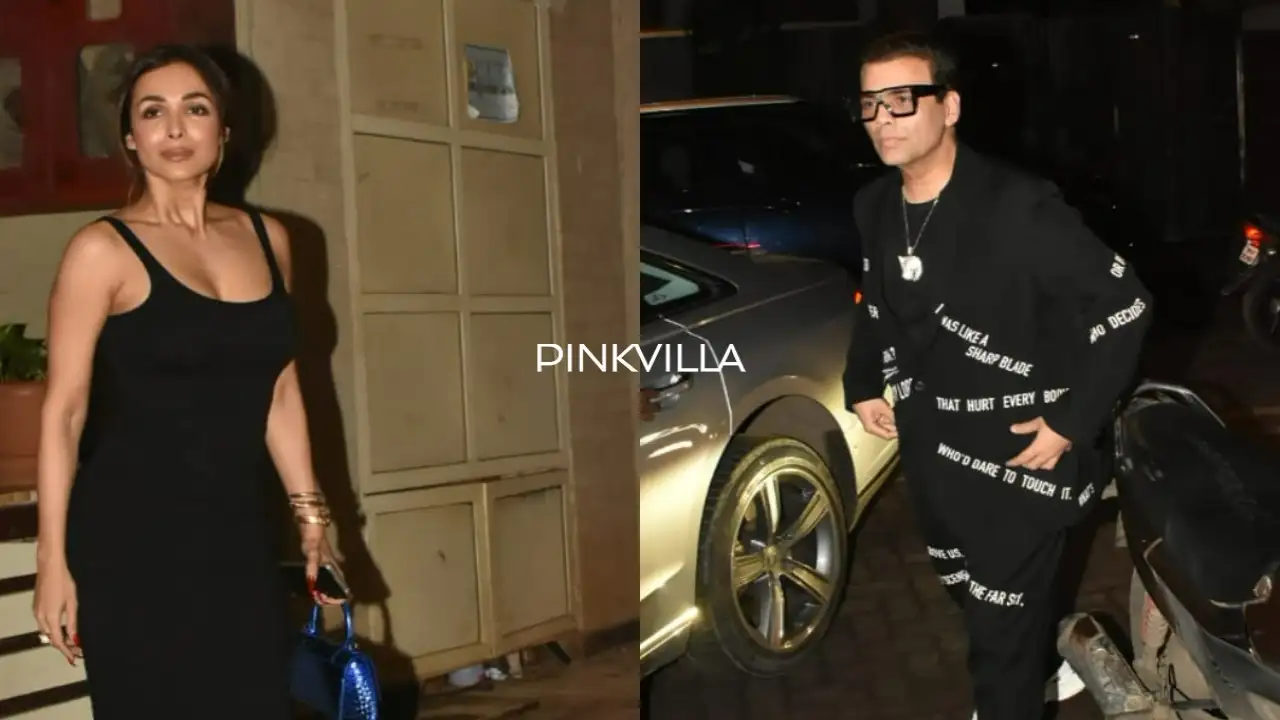 Malaika Arora in bodycon, Karan Johar and more clicked at Kareena Kapoor's house on birthday; PICS Malaika Arora, Karan Johar